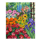 Vibrant Summer Cottage Garden Oil Painting (Print Only) thumbnail