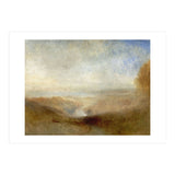 'Landscape with a River and a Bay in the Background', 1835, Oil on canvas, 123 x 93 cm. (Print Only) thumbnail
