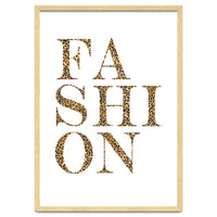 Fashion, Leopard Print Letters, Modern Chic decor