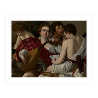 Caravaggio – The Musicians (c.1595) (Print Only)