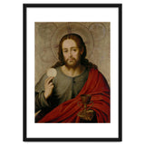 Juan de Juanes / 'The Saviour', 1545-1550, Spanish School, Oil on panel, 73 cm x 49 cm, P00845. thumbnail