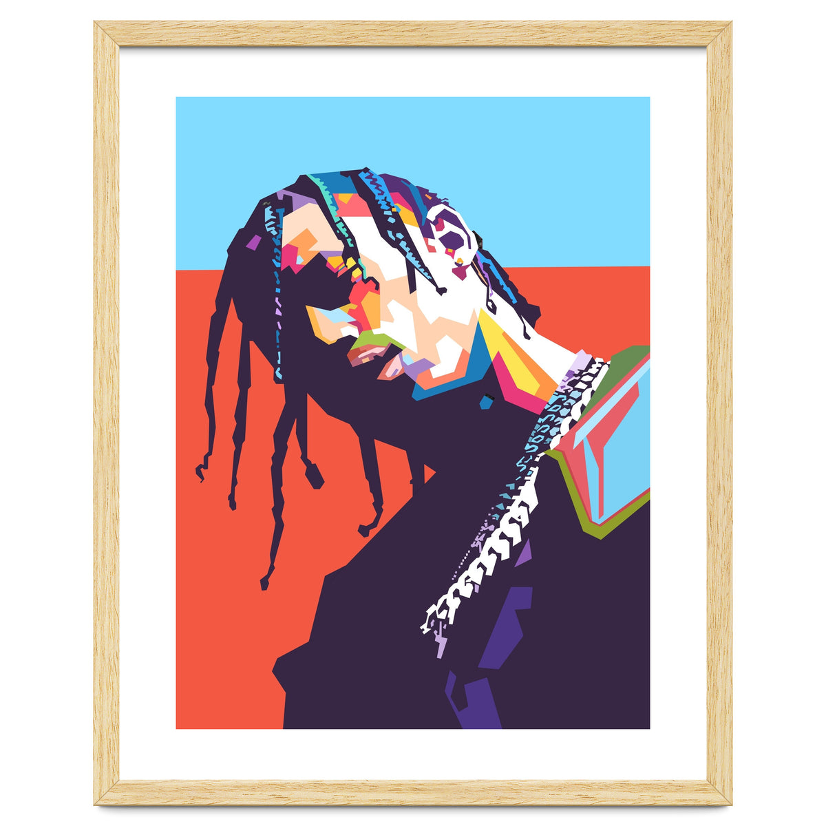 Travis Scott wpap art