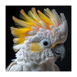 Close Up Of A Cockatoo With Yellow Crest (Print Only) thumbnail
