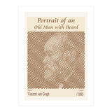 Portrait Of An Old Man With Beard – Vincent Van Gogh (1885) (Print Only) thumbnail