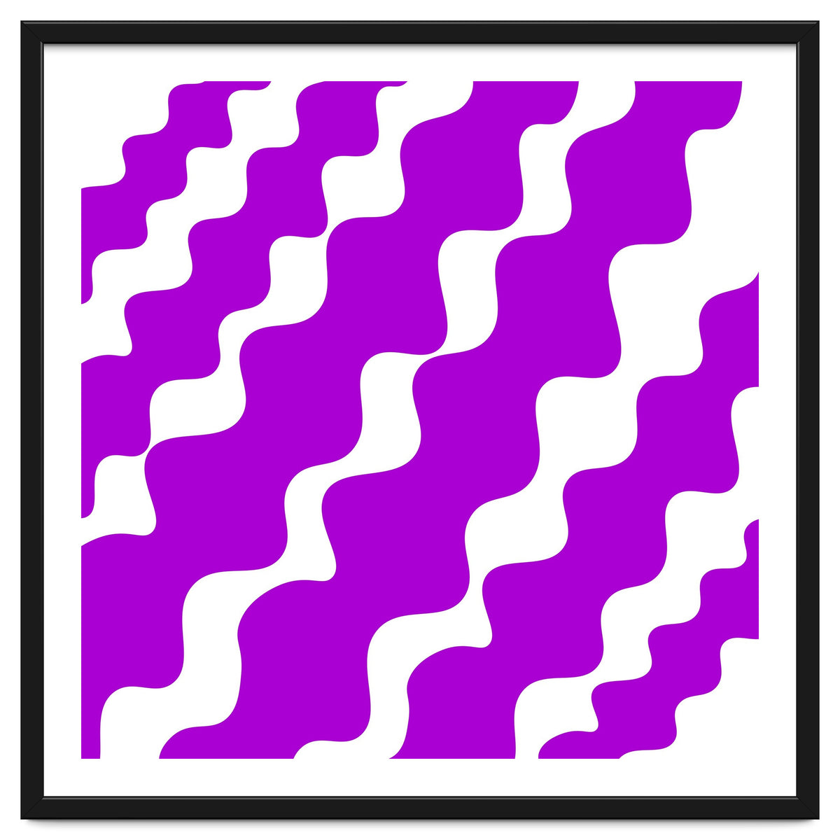 Purple Wavy Pattern
