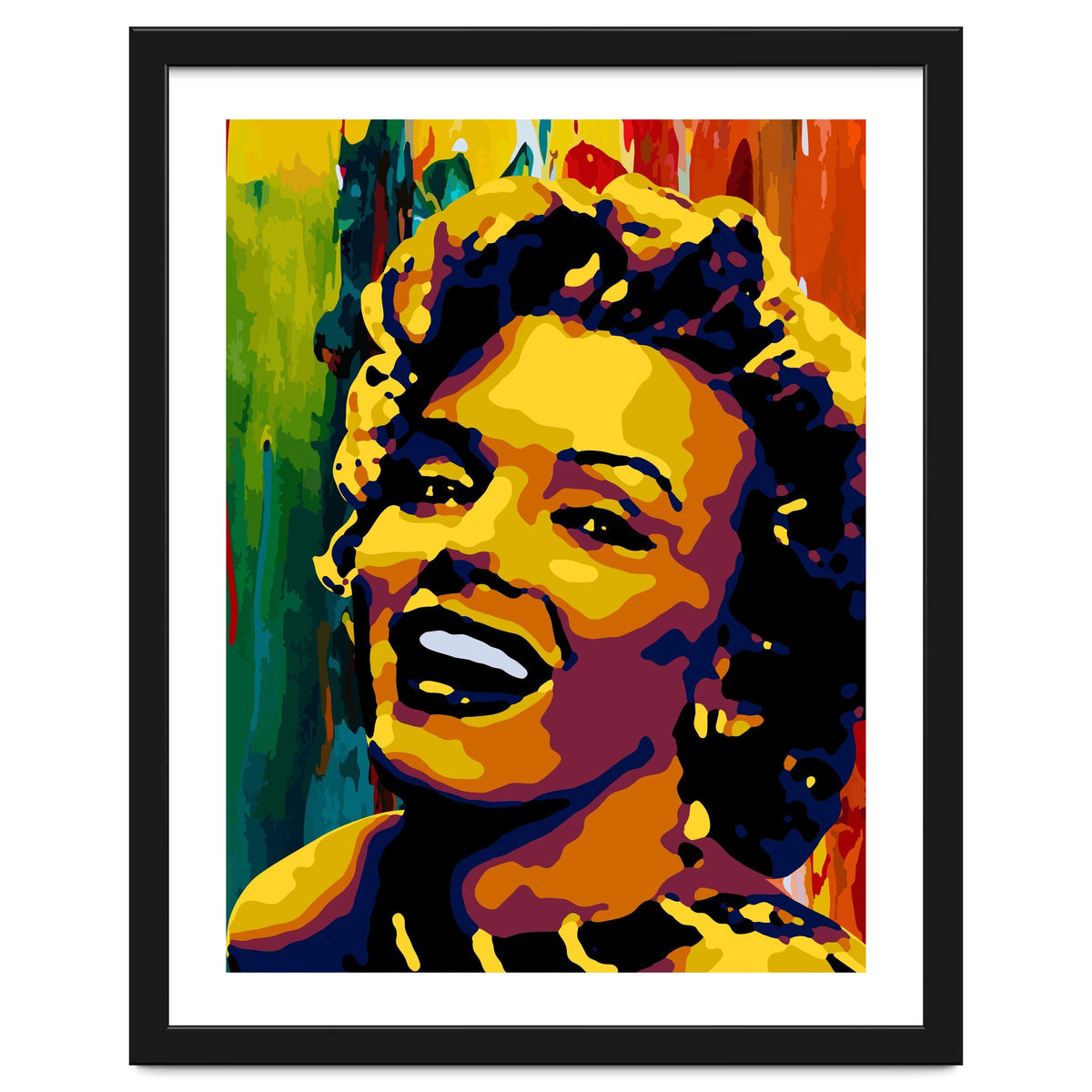 Marilyn Monroe Colorful abstract 2