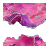 Magenta & Silver Agate Texture 07  (Print Only) thumbnail