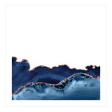 Navy & Rose Gold Agate Texture 26 (Print Only) thumbnail