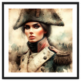 Napoleonic Officer Woman Portrait thumbnail