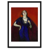 The Blue Dress. Date: 1911. Dimensions: 146.2 cm x 114.4 cm, 161.0 cm x 129.4 cm. thumbnail