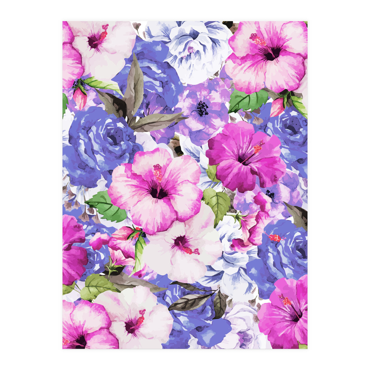 Purple Blossom #society6 #buyart #decor (Print Only)