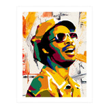 Stevie Wonder Retro Pop Art 3 (Print Only) thumbnail