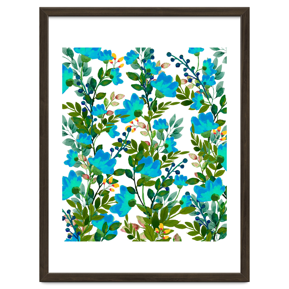 Blue #society6 #decor #buyart