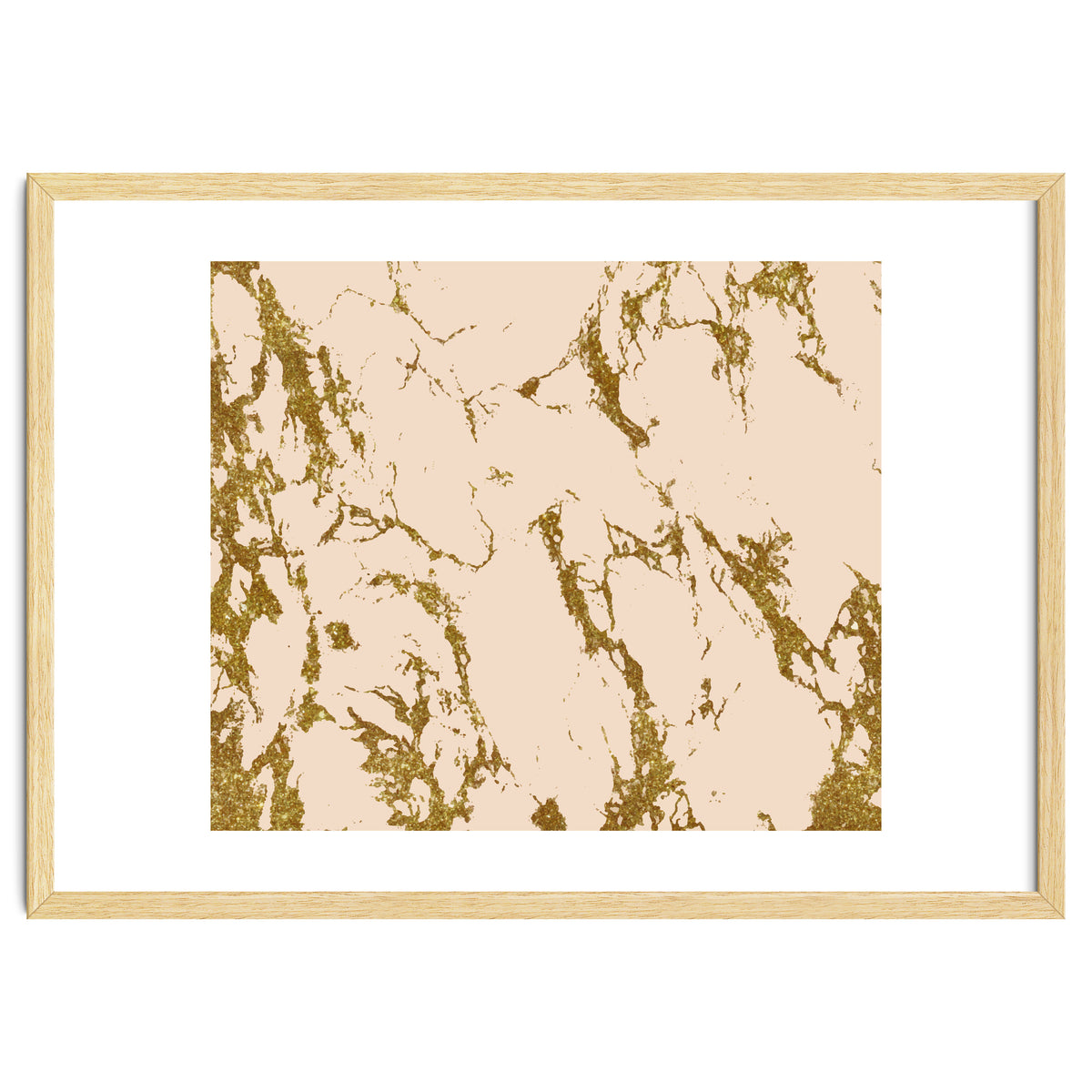 Blush & Gold Marble #society6 #decor #buyart