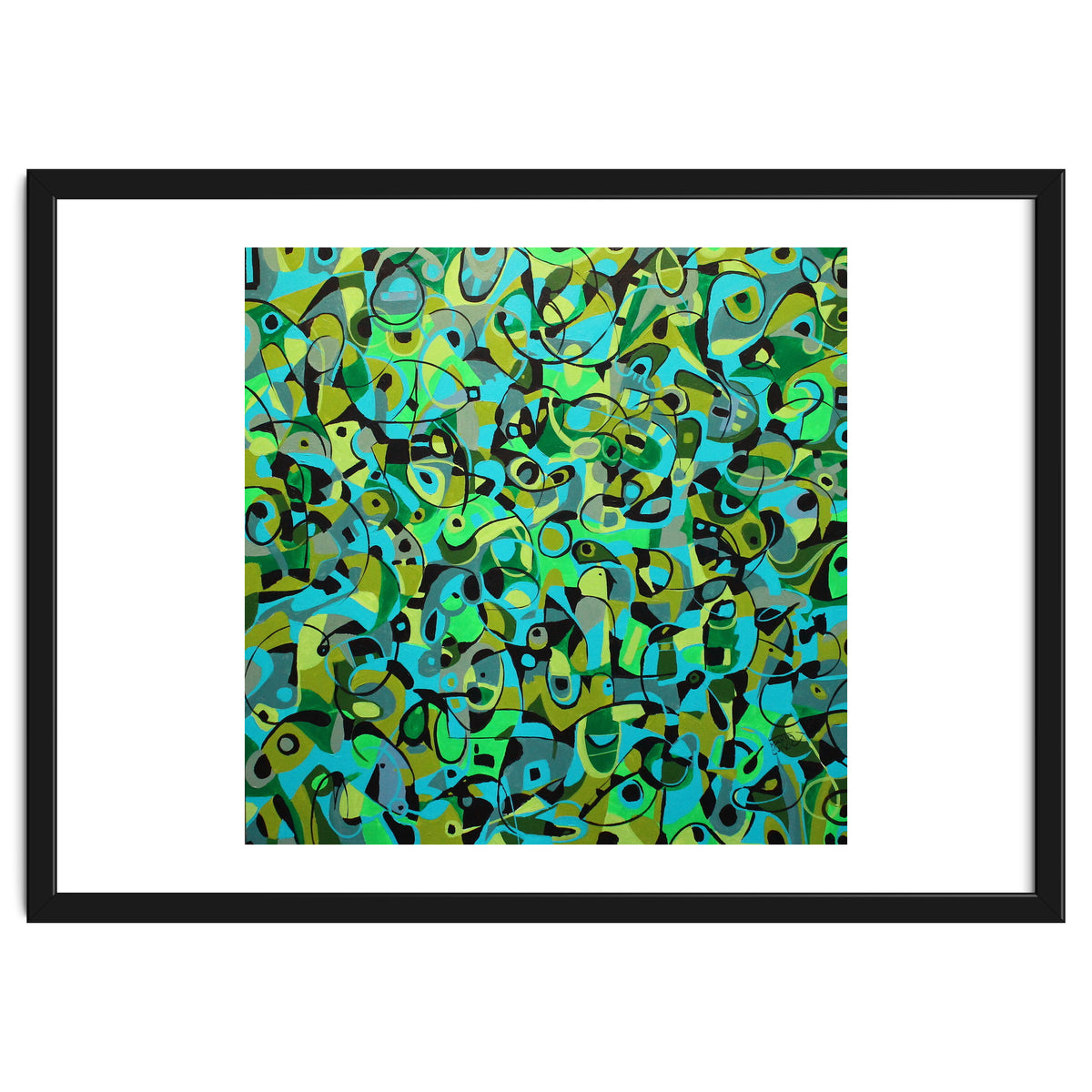 The Birdcall, Acrylic On Canvas, 36"x36"