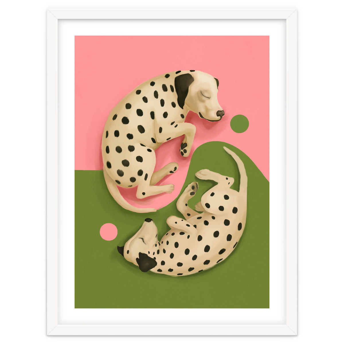 Yin And Yang Dalmatians