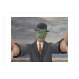 The Son Of Man - Magritte - Selfie (Print Only) thumbnail