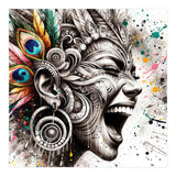 Carnival Scream Portrait (Print Only) thumbnail