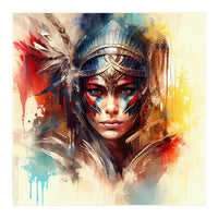 Powerful Warrior Woman #5 (Print Only)