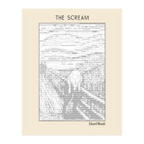 The Scream – Edvard Munch (ascii art)  (Print Only) thumbnail