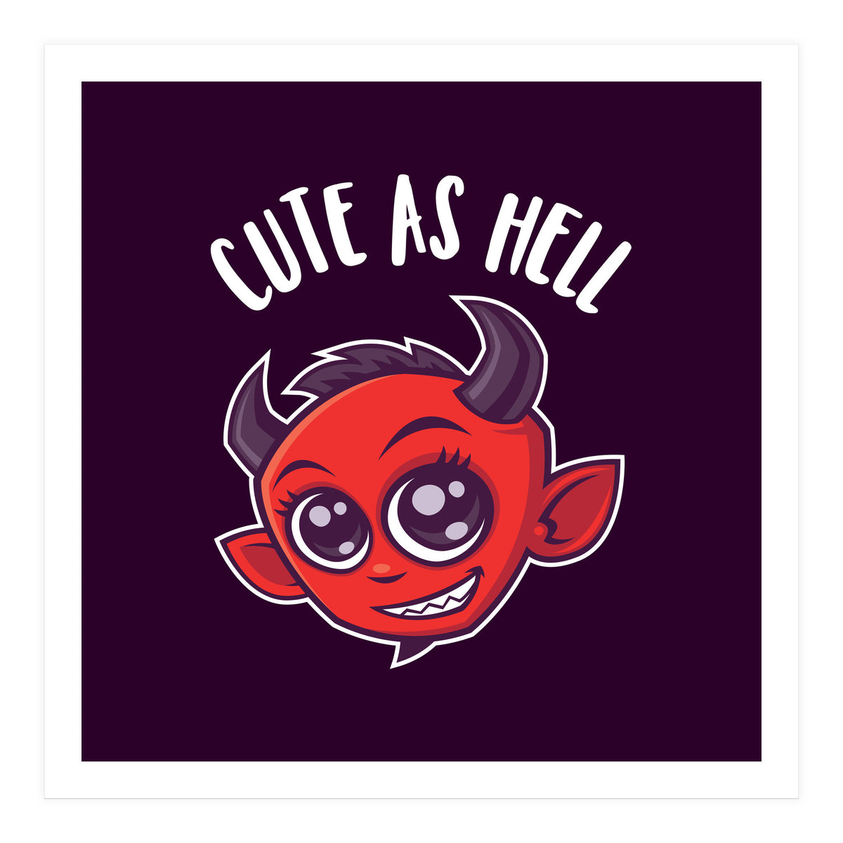 Cute as Hell Devil (Print Only)
