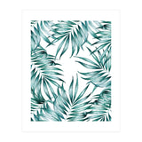 Island Life, Tropical Minimal Palm Vintage Illustration, Luxe Bohemian Botanical Nature Beachy (Print Only) thumbnail