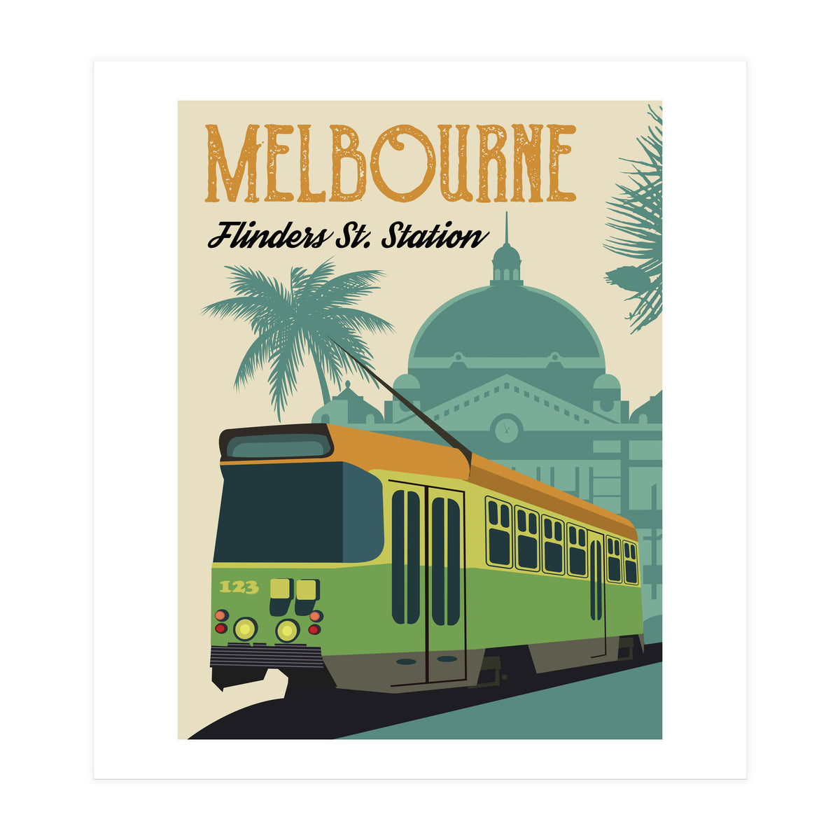 Melbourne Flinders Station (Print Only)
