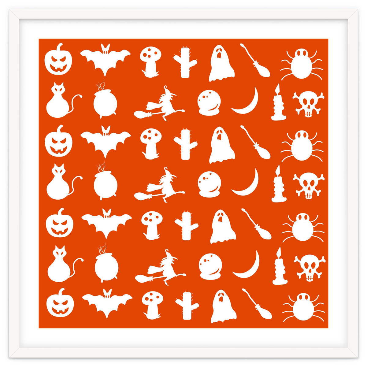 Halloween Icons Pattern