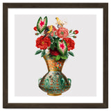 flower vase collage art thumbnail