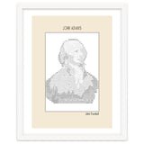 John Adams – John Trumbull (ascii Art) thumbnail