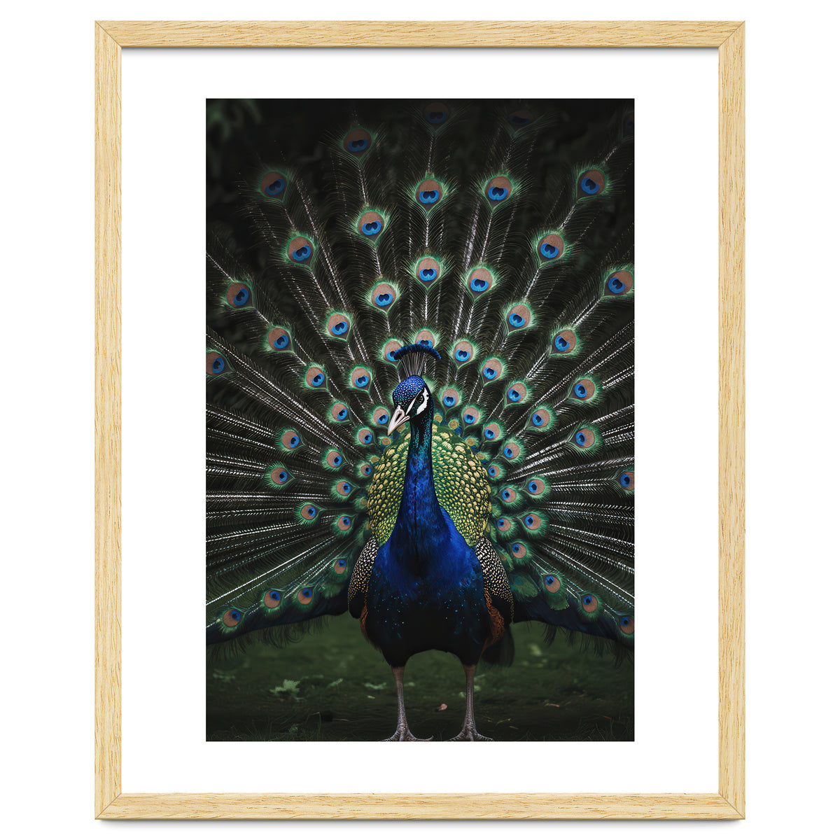 Peacock Portrait Photography