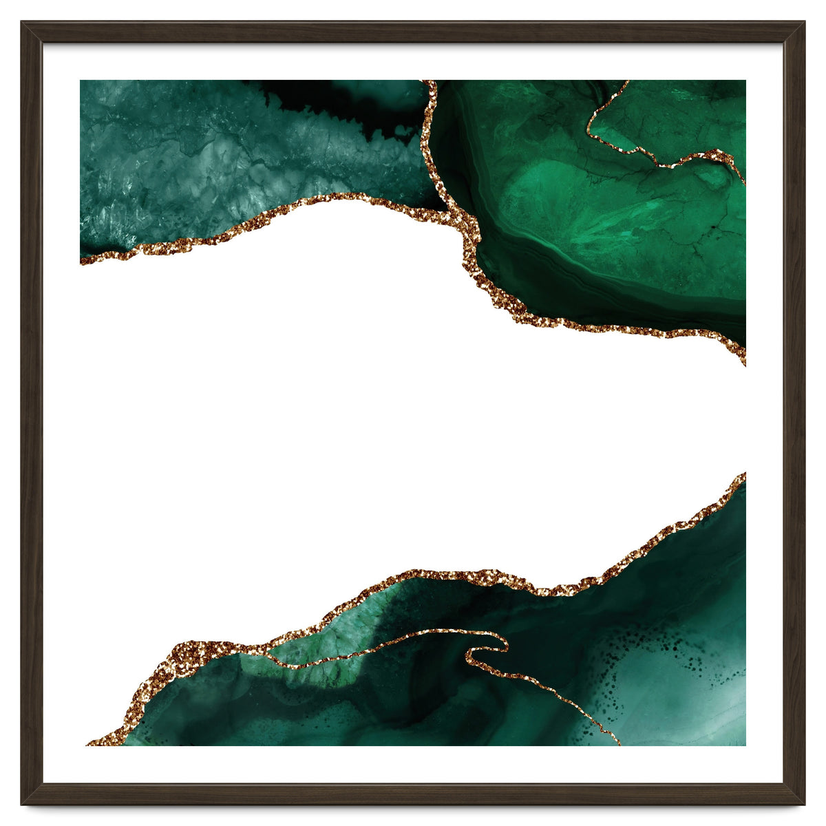 Emerald & Gold Agate Texture 11