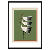 Striped Bird Trio I thumbnail