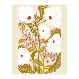Klimt Flowers Earthy Colors (Print Only) thumbnail