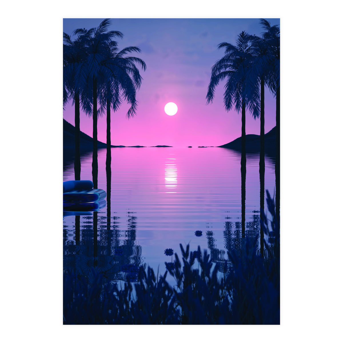 Lost In A Sunset (Print Only)