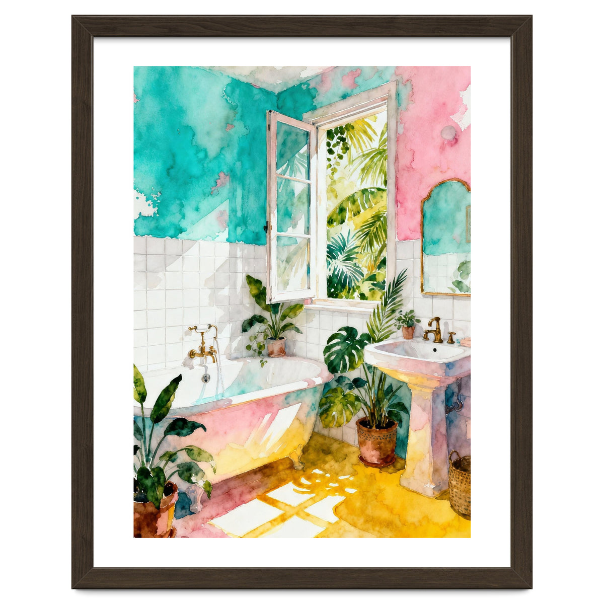 Matisse Inspired Bathroom