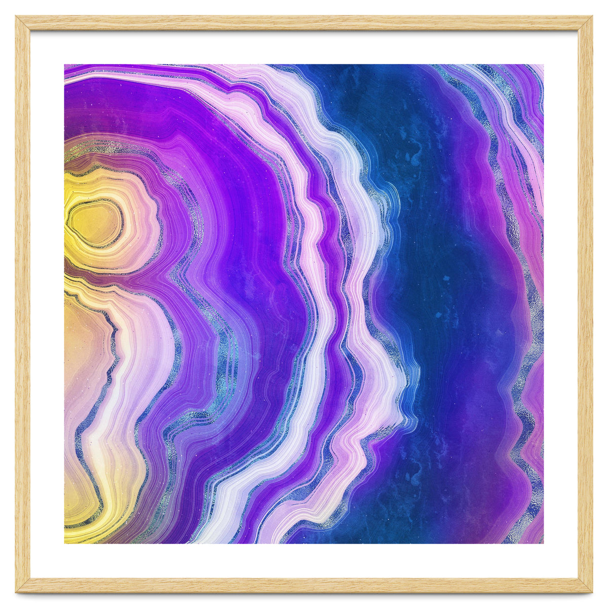 Neon Agate Texture 02