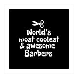 world's most coolest and awesome barbers (Print Only) thumbnail