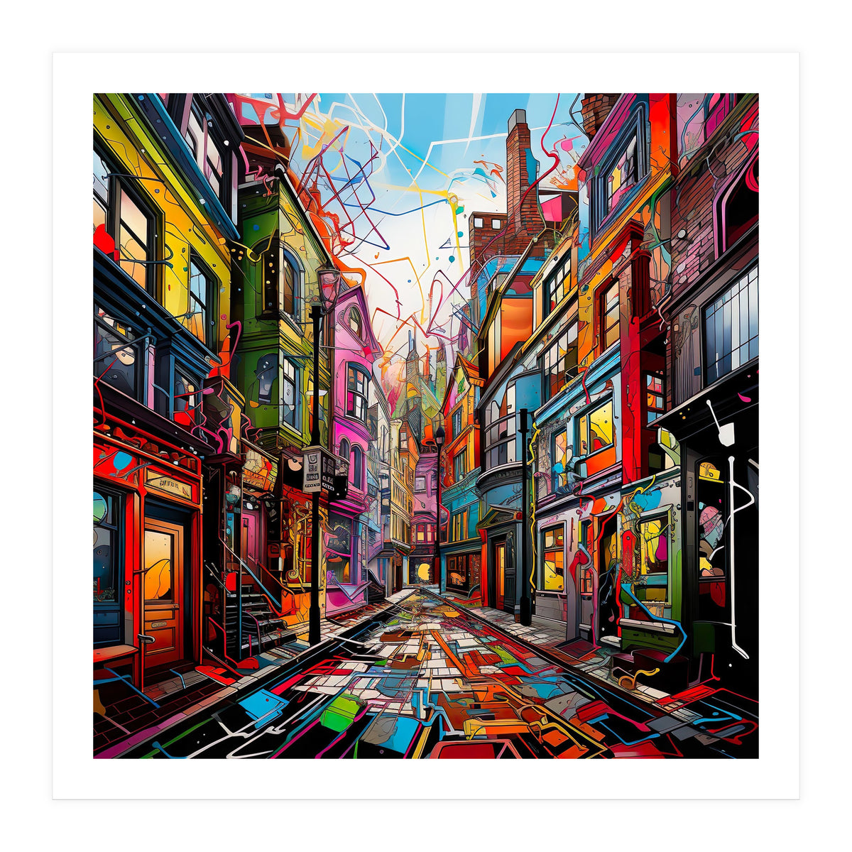 Soho Compton St (Print Only)