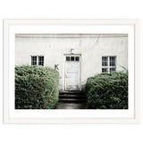 White door K between the green botanical gate thumbnail
