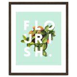 Flourish #society6 #buyart #typography #artprint thumbnail