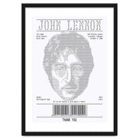 Receipt Art John Lennon Quotes