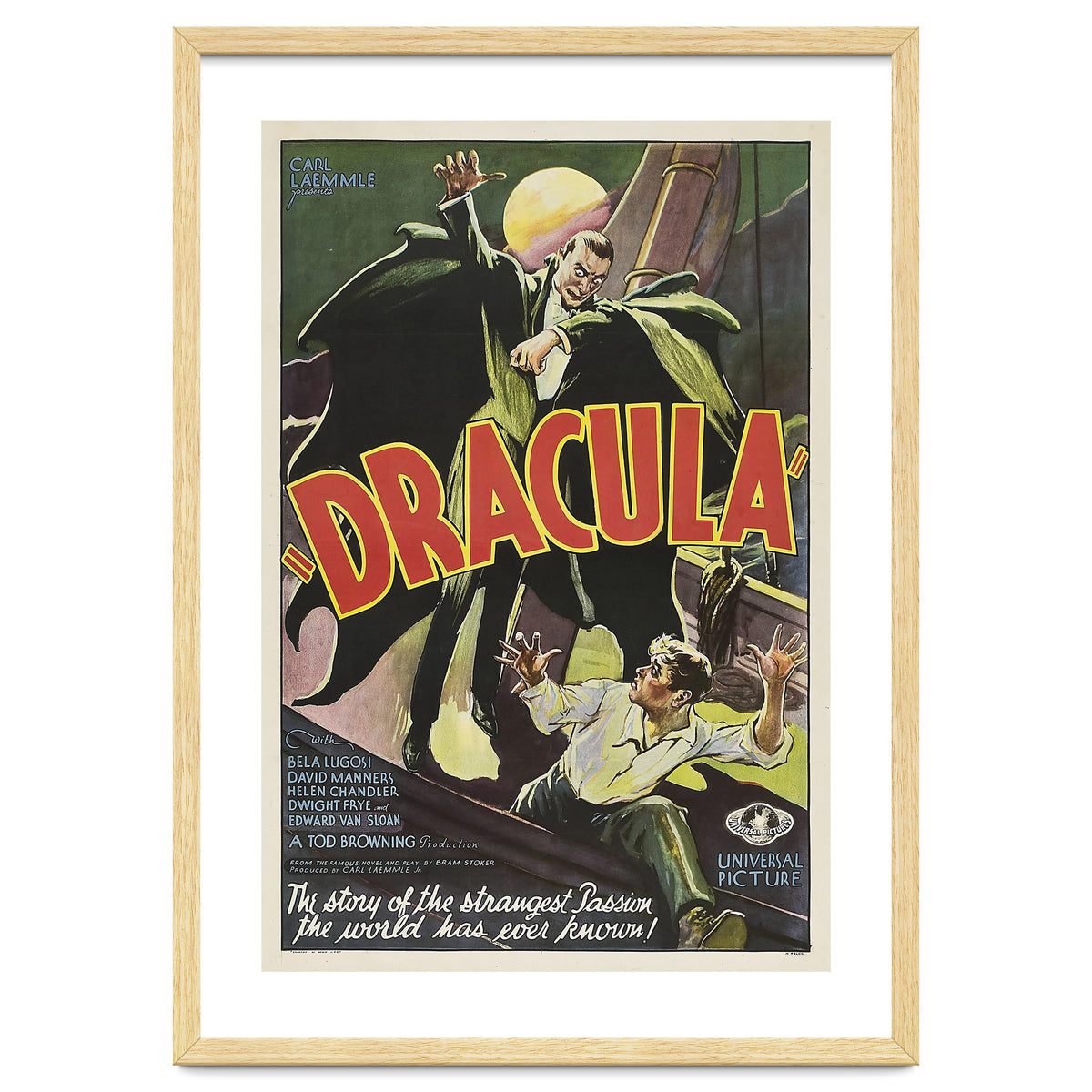 DRACULA (1931), directed by TOD BROWNING.