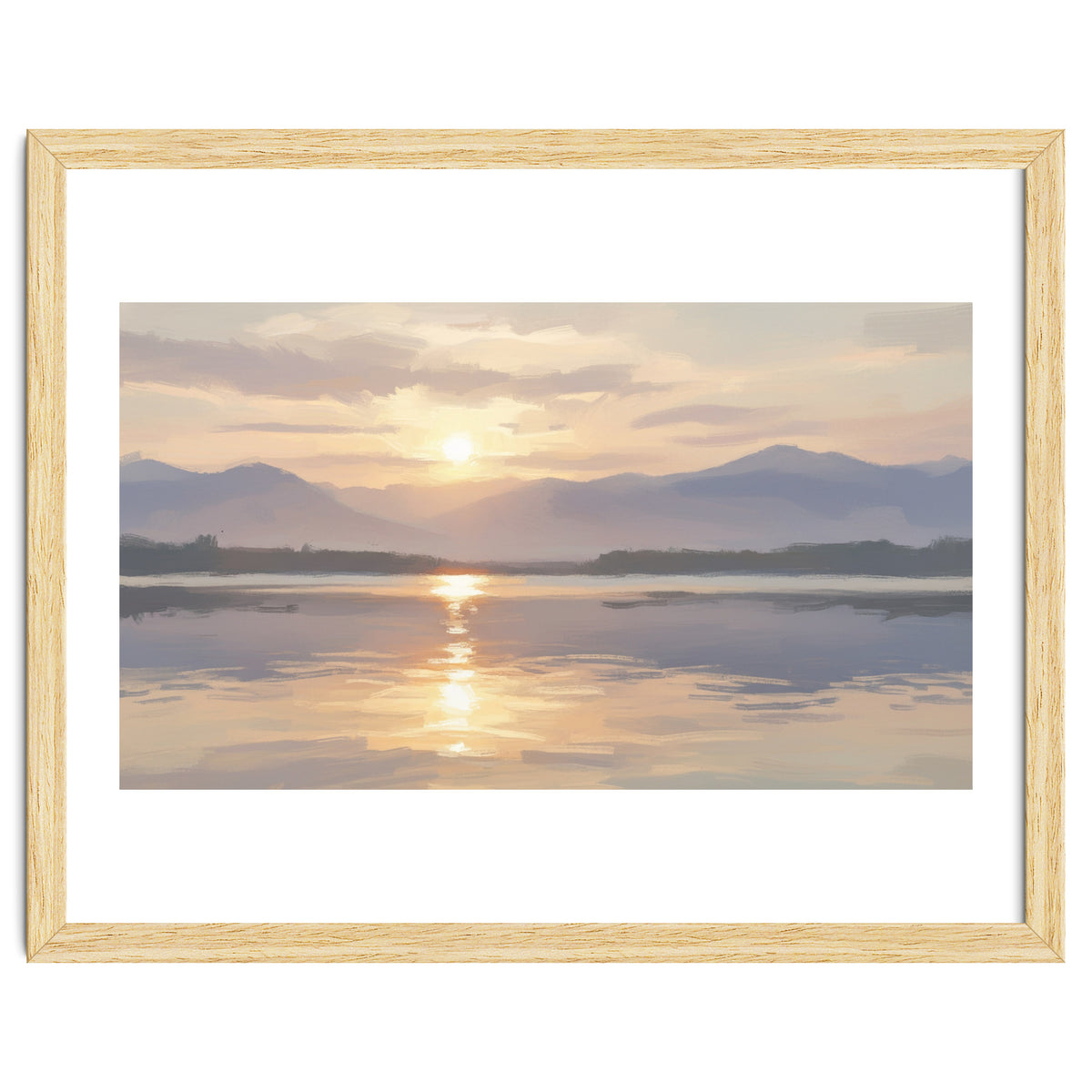 Golden Horizon at Dusk