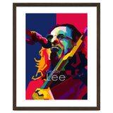 Geddy Lee RUSH Singer Pop Art WPAP thumbnail