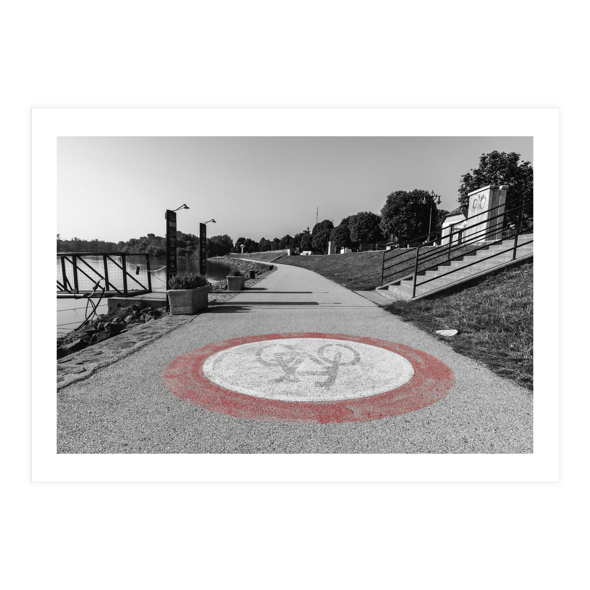 No way for bikes (Print Only)