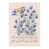 calendar 2025 pastel flowers  (Print Only)