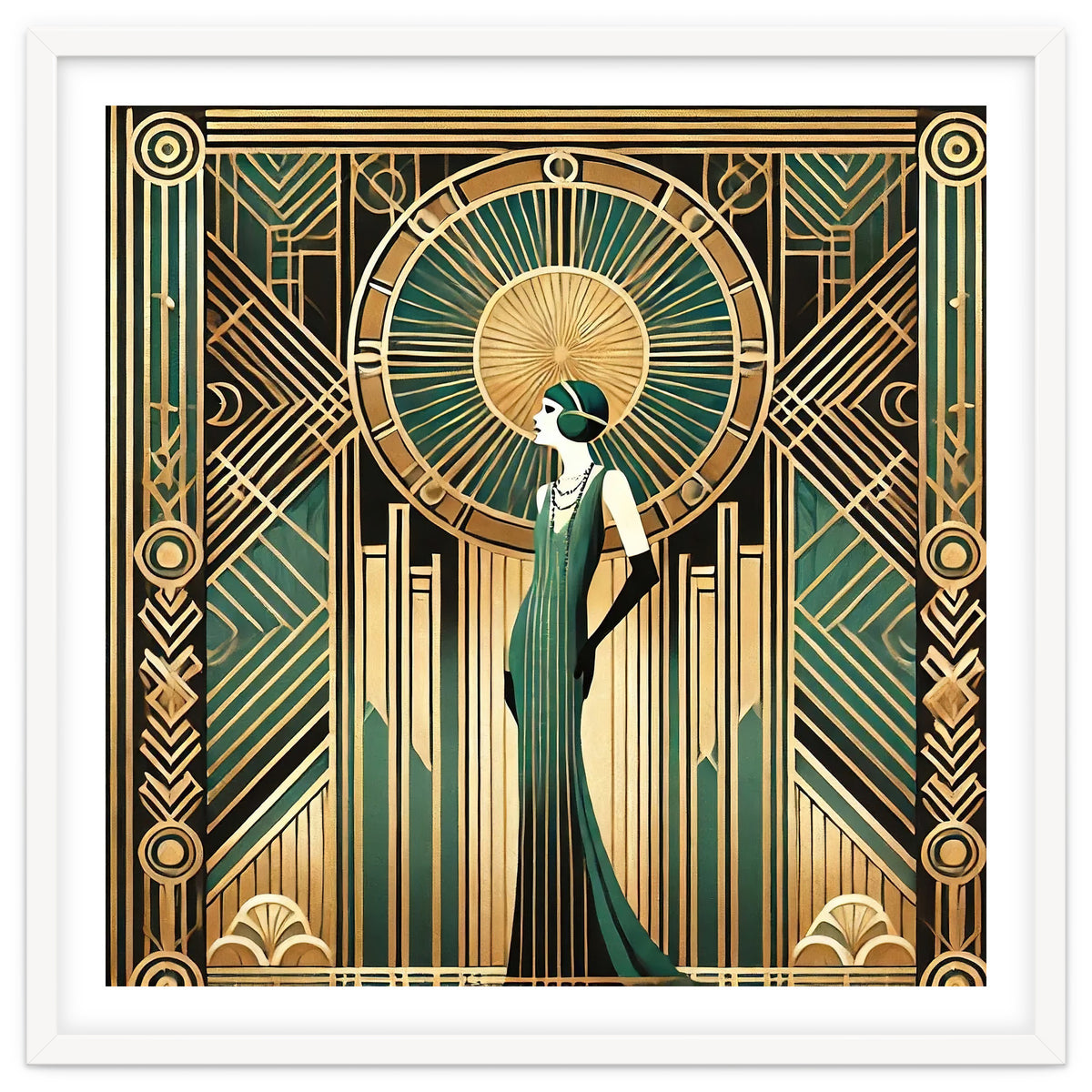 Opulent Elegance A Tribute To Art Deco