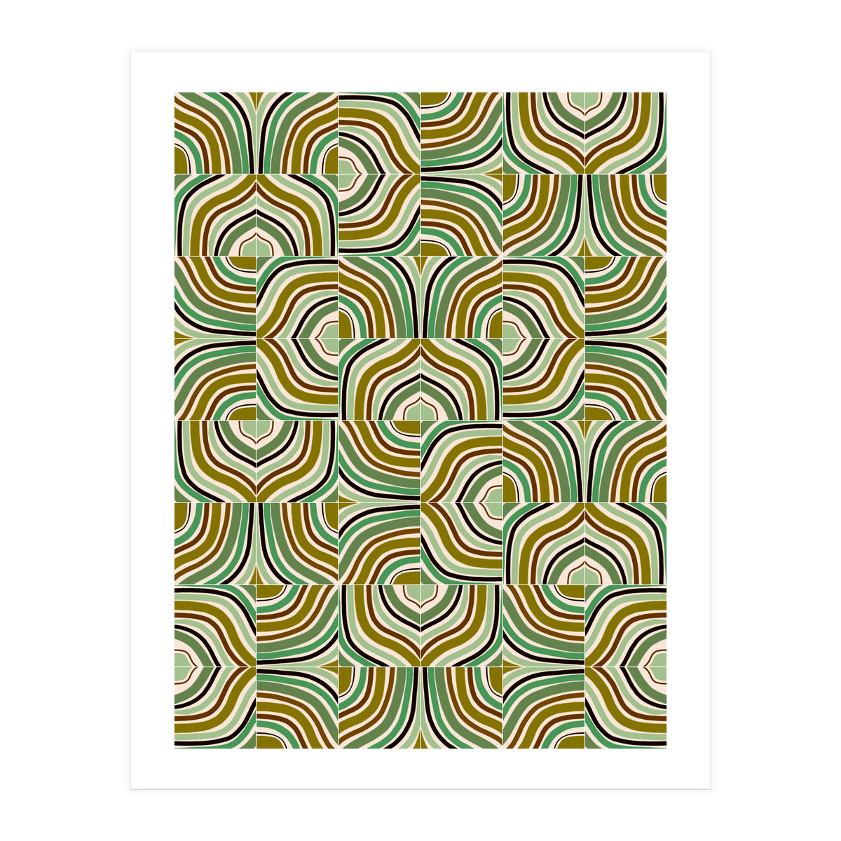 Jade Rainbow Mixed Tiles (Print Only)