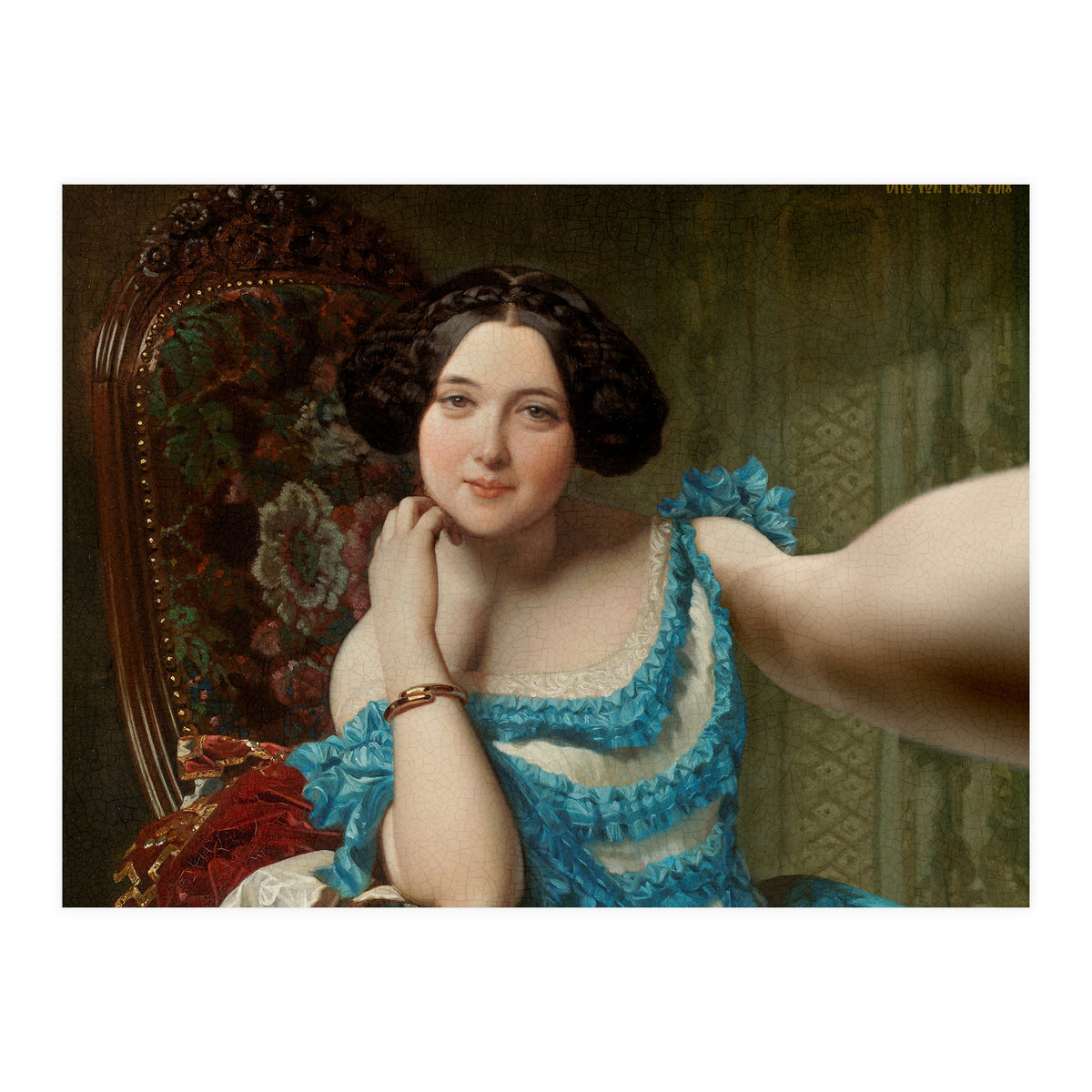 Amalia de Llano U Dotres - Federico de Madrazo - Selfie (Print Only)